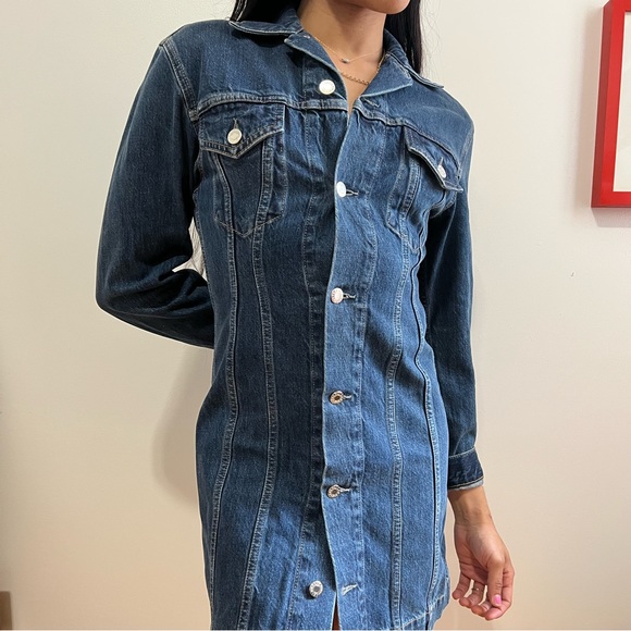 DENIM DRESS - HELMUT LANG - Picture 1 of 4